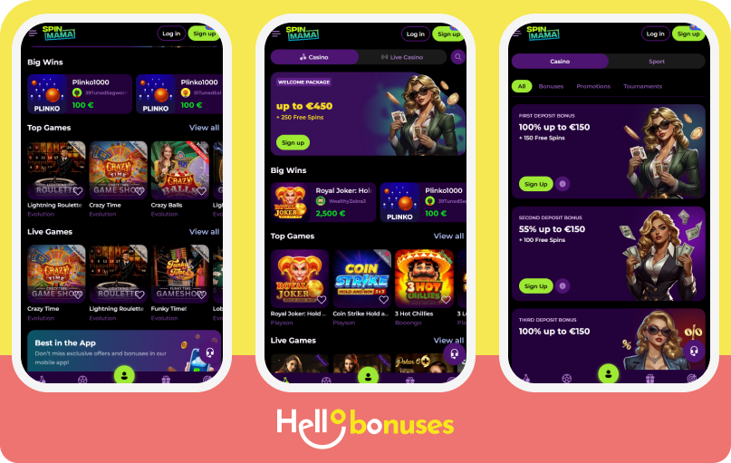 Spinmama Casino - Twoje miejsce na wyjątkowe doświadczenia hazardowe Spinmama Casino - Twoje miejsce na wyjątkowe doświadczenia hazardowe